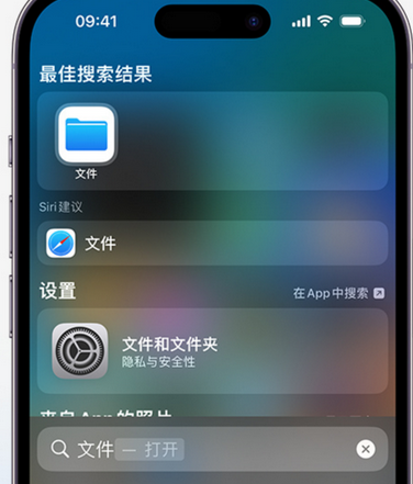 颍东apple维修中心分享iPhone文件应用中存储和找到下载文件 